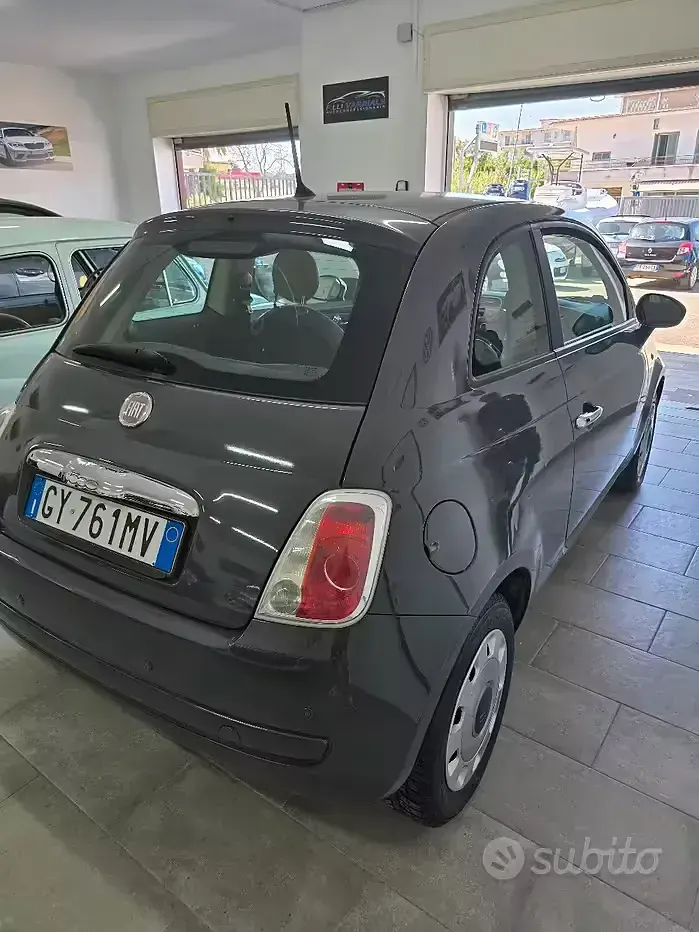 Usata Fiat 500 69 CV (50 kW) 2015 Grigio Berlina