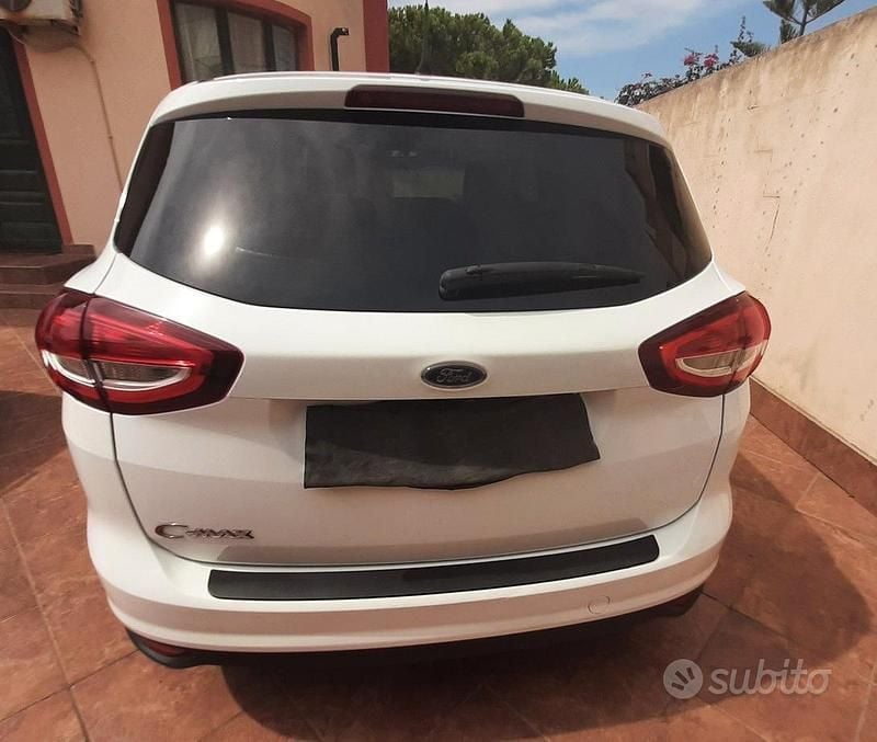 Usata Ford C-MAX 95 CV (69 kW) 2017 Bianco Monovolume