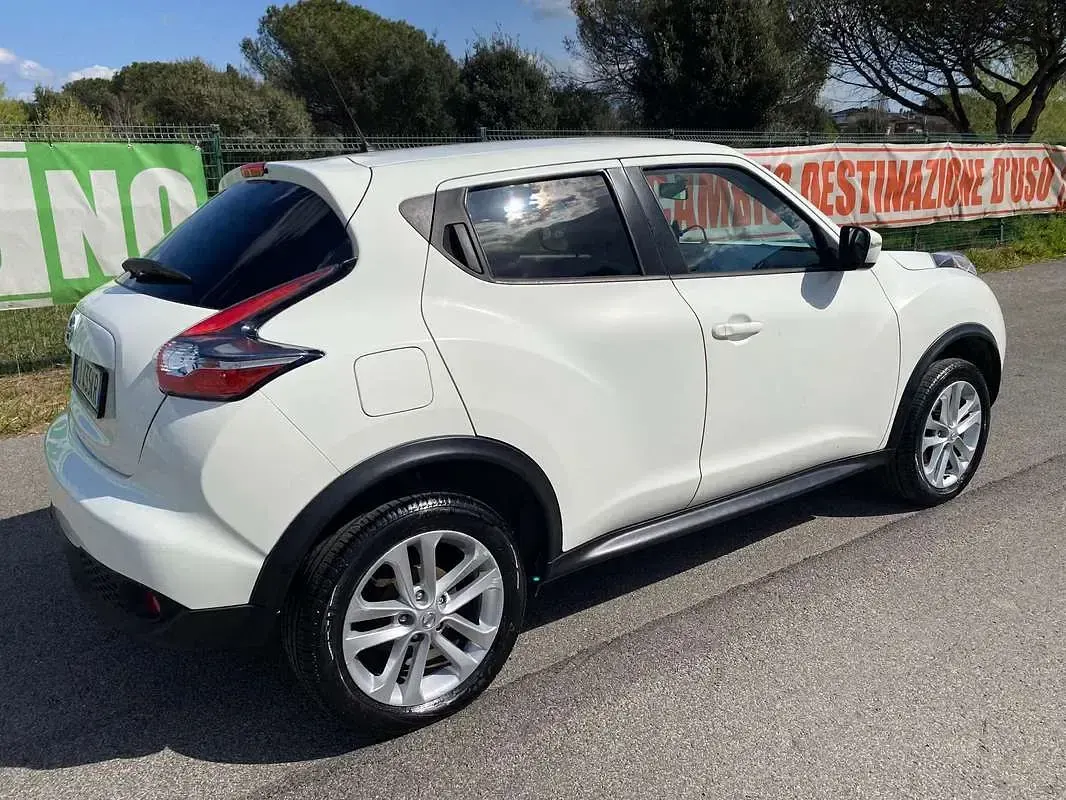 Gebraucht Nissan Juke Acenta 110 PS (80 kW) 2017 Weiß SUV
