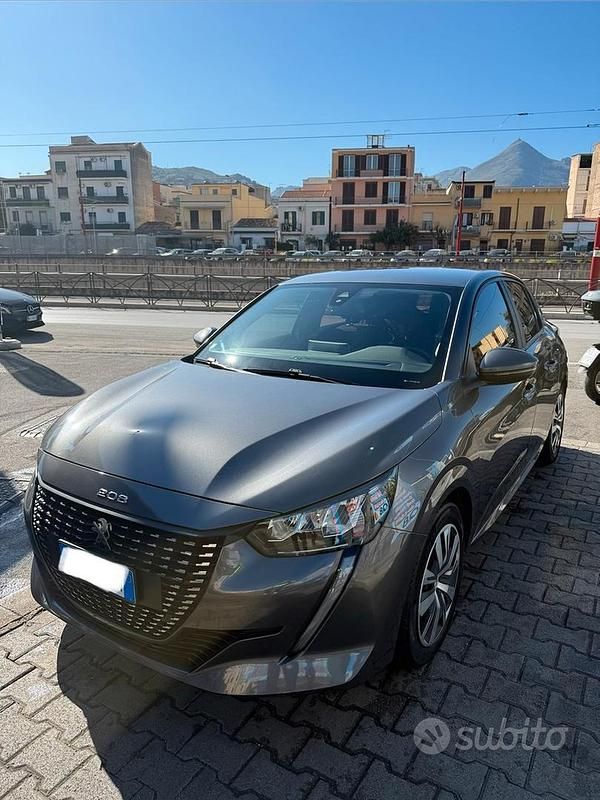 Usata Peugeot 208 75 CV (55 kW) 2020 Grigio Utilitaria
