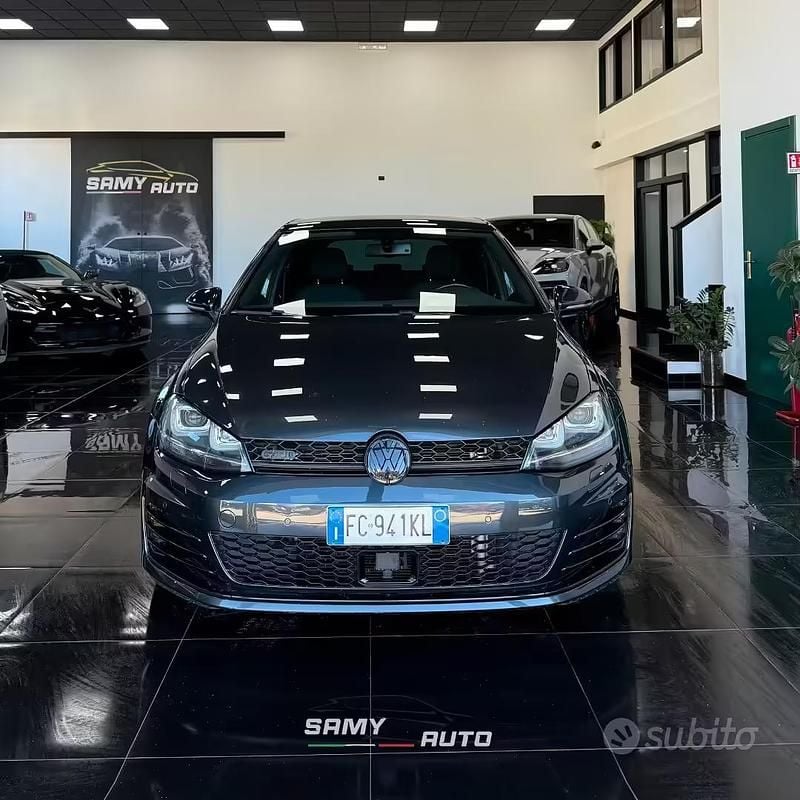 Usata VW Golf VII GTD 184 CV (135 kW) 2016 Grigio Berlina