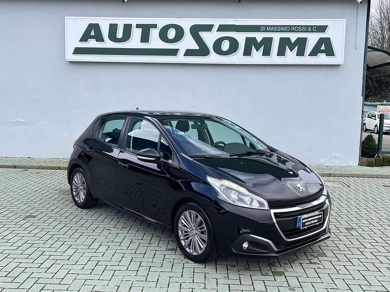 Usata Peugeot 208 Active 75 CV (55 kW) 2016 Nero Utilitaria
