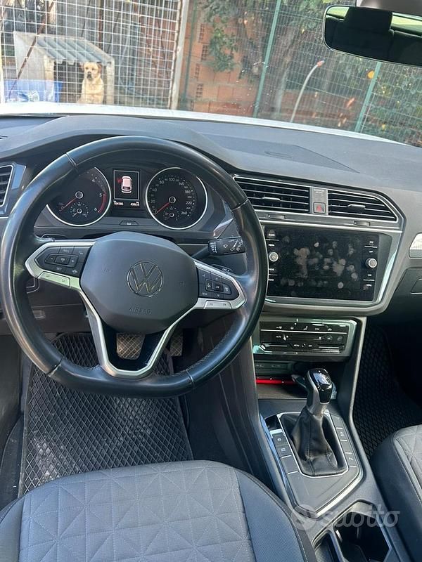 Usata VW Tiguan 150 CV (110 kW) 2021 Bianco SUV