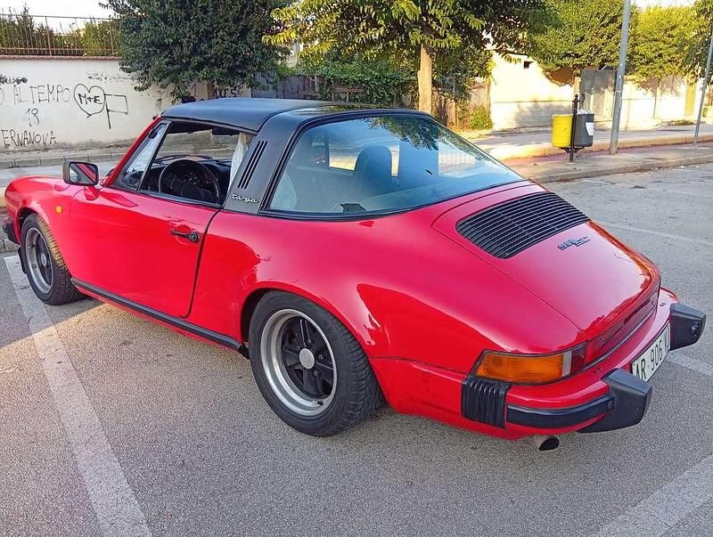 Usata Porsche 911 150 CV (110 kW) 1976 Rosso Cabrio