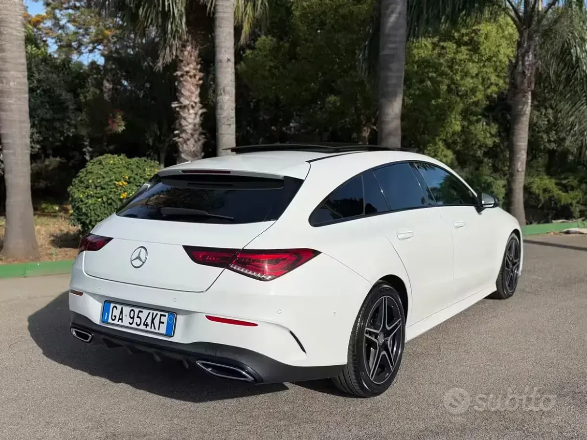 Usata Mercedes CLA200 Premium 150 CV (110 kW) 2020 Bianco Coupé