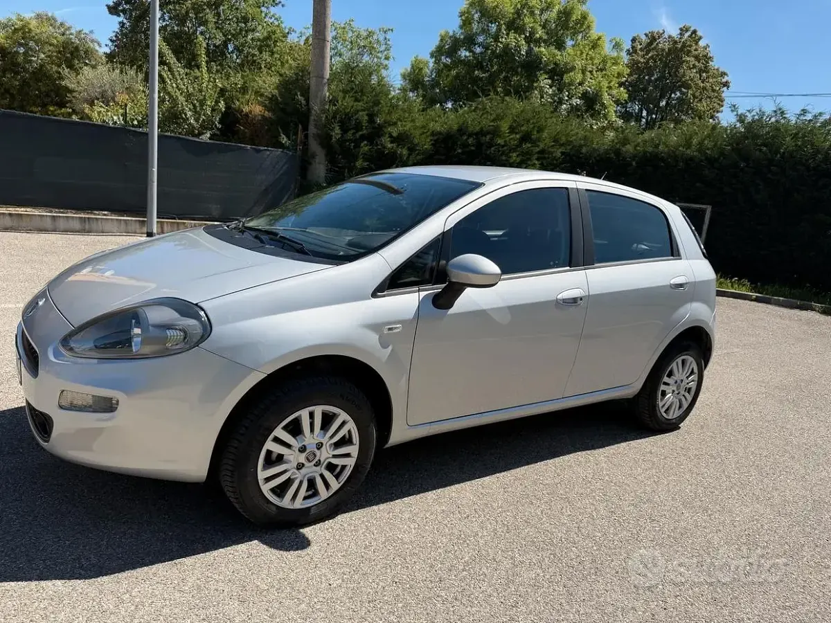 Usata Fiat Punto 77 CV (56 kW) 2015 Grigio Utilitaria