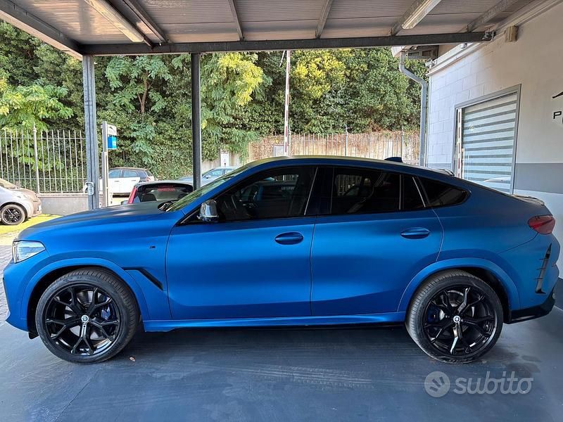 Usata BMW X6 399 CV (293 kW) 2020 Blu SUV