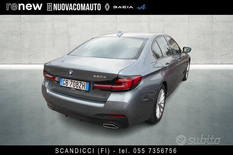 Usata BMW 520 M Sport 190 CV (139 kW) 2020 Grigio Berlina