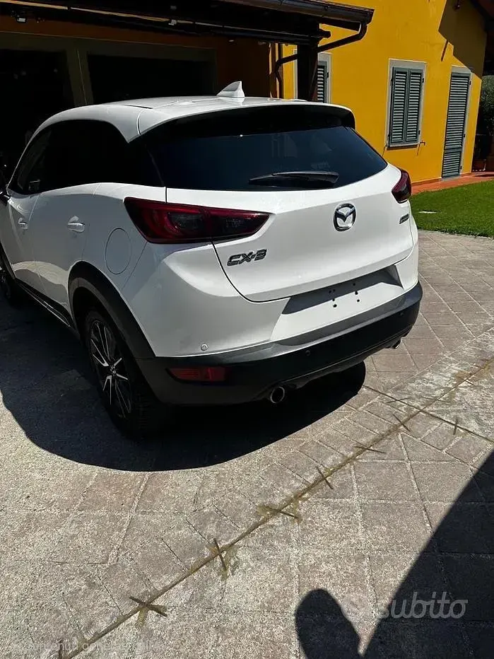 Usata Mazda CX-3 Exceed 105 CV (77 kW) 2018 Bianco SUV