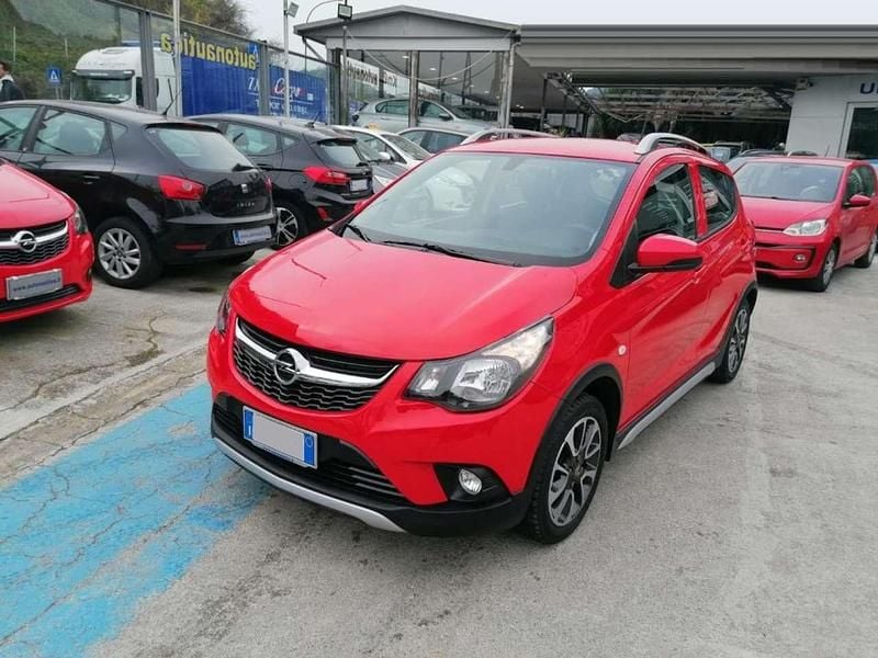 Usata Opel Karl S 75 CV (55 kW) 2018 Rosso Utilitaria
