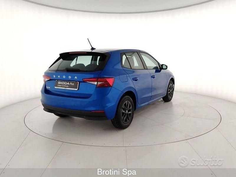 Nuova Skoda Fabia 80 CV (58 kW) 2025 Blu/azzurro Berlina