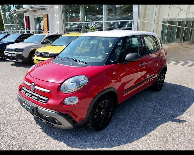Usata Fiat 500L Cross 95 CV (69 kW) 2018 Rosso Monovolume
