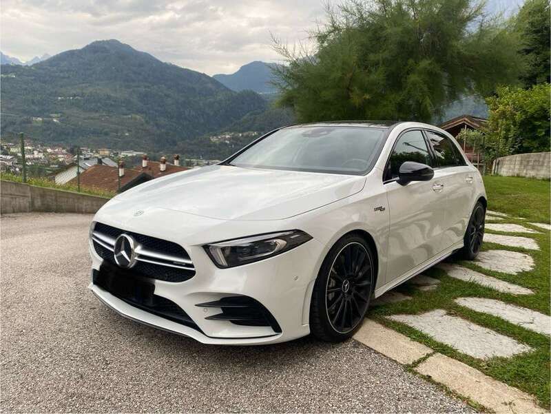Usata Mercedes A35 AMG AMG 306 CV (225 kW) 2021 Bianco Berlina
