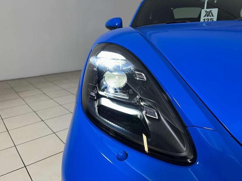 Usata Porsche 718 Boxster Sport 300 CV (220 kW) 2023 Blu shark Cabrio