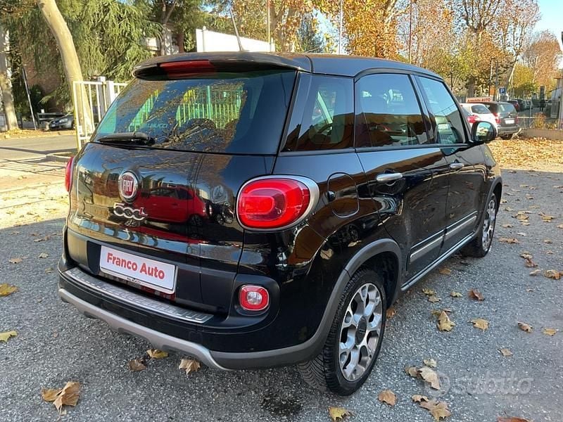 Usata Fiat 500L Trekking 95 CV (69 kW) 2016 Nero Monovolume