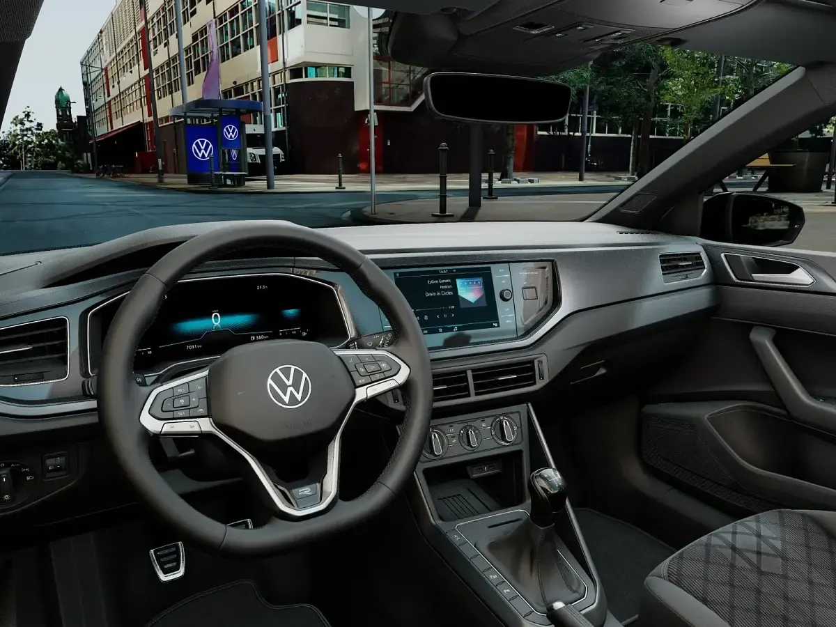 Nuova VW Polo R-line Plus 116 CV (85 kW) 2026 Deep black perlato Utilitaria