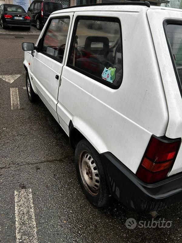 Usata Fiat Panda Young 2001 Bianco Utilitaria