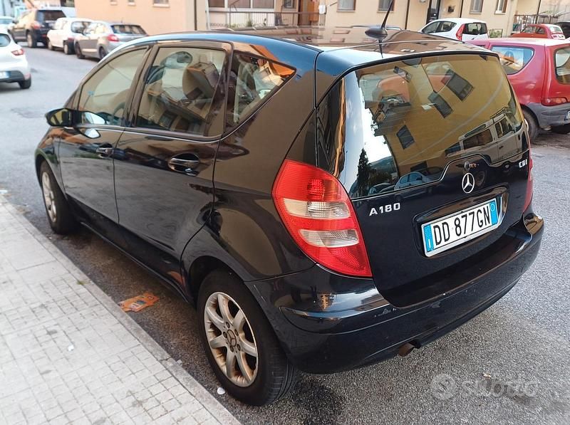 Usata Mercedes A180 2005 Nero Berlina