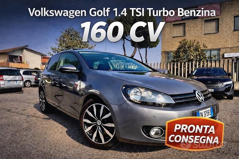 Usata VW Golf VI Highline 160 CV (117 kW) 2008 Grigio Utilitaria