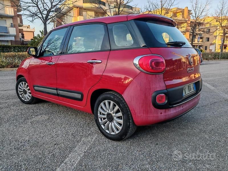 Usata Fiat 500L 85 CV (62 kW) 2014 Rosso Monovolume