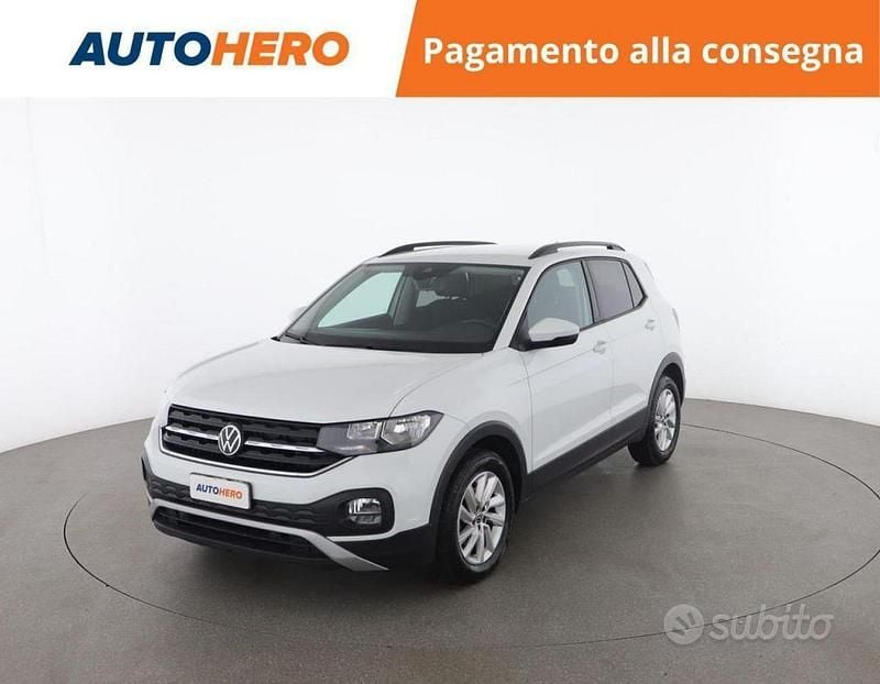 Wit Gebruikt 2021 VW T-Cross Style SUV | 15.699 € (Goede deal) - Afbeelding 1/2