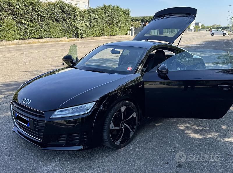 Usata Audi TT S-Line 180 CV (132 kW) 2016 Nero Coupé