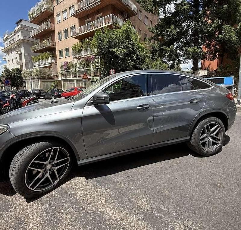 Usata Mercedes GLE350 258 CV (189 kW) 2017 Grigio Coupé