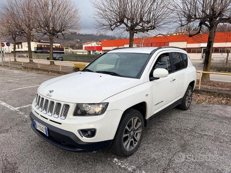 Bianco Usata 2014 Jeep Compass Limited SUV | 2499 € (Super prezzo) - Immagine 1/4
