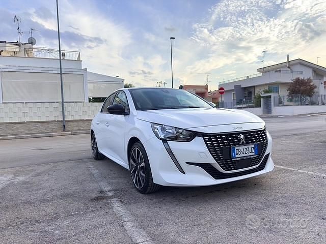 Usata Peugeot 208 Allure 100 CV (73 kW) 2020 Bianco Utilitaria