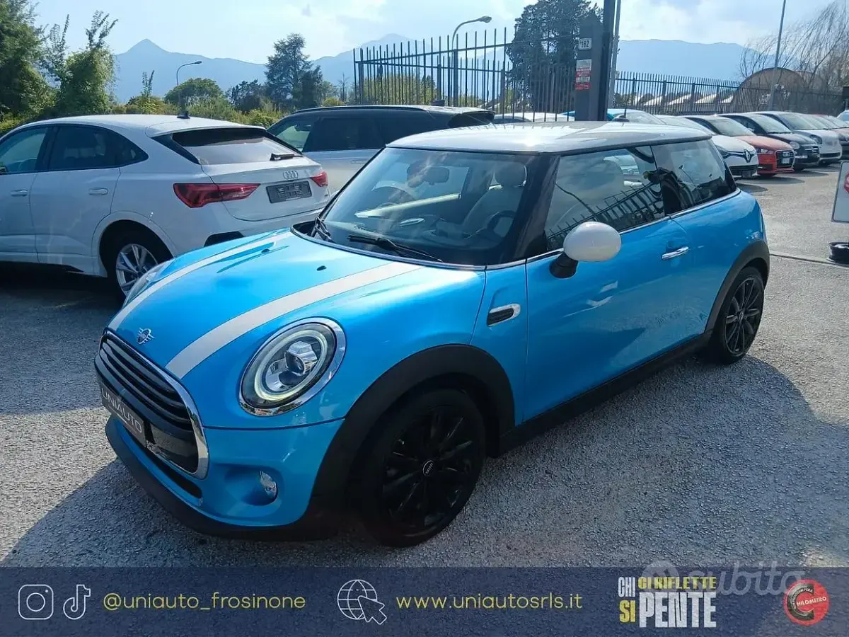 Usata Mini One D 116 CV (85 kW) 2018 Blu Utilitaria