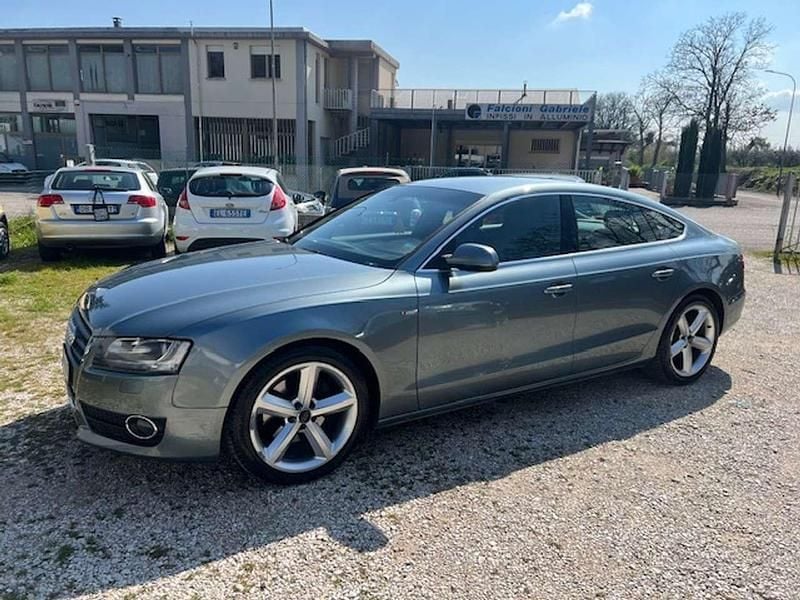Usata Audi A5 Sportback 170 CV (125 kW) 2011 Grigio Utilitaria