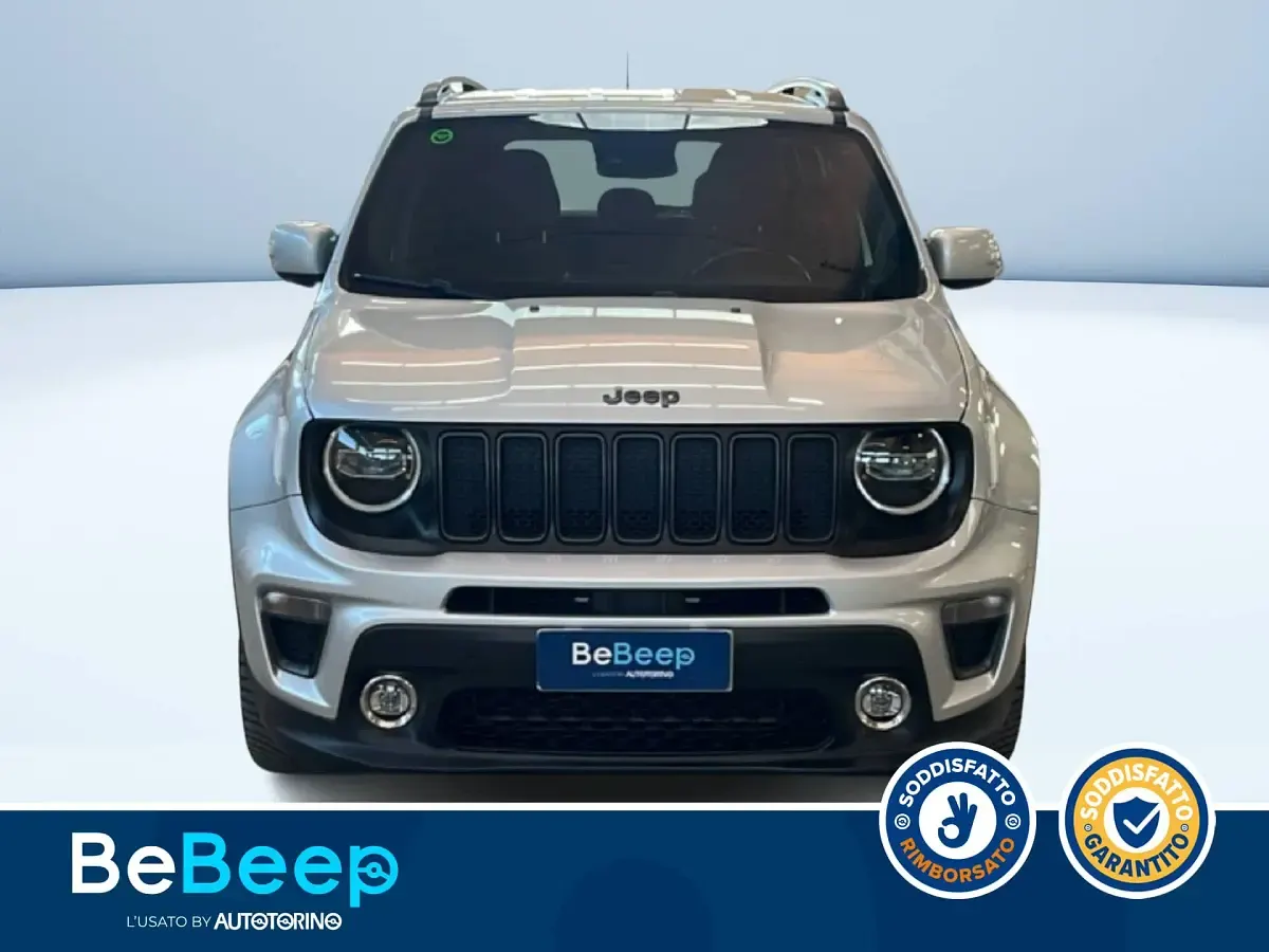 Usata Jeep Renegade 150 CV (110 kW) 2019 Argento metallizzato SUV