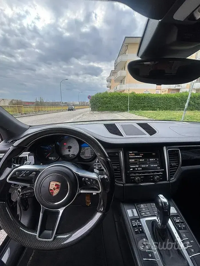 Usata Porsche Macan S Diesel 250 CV (183 kW) 2014 Nero SUV