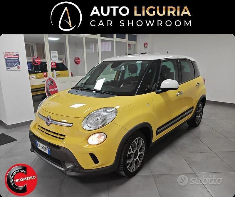 Usata Fiat 500L Trekking 95 CV (69 kW) 2014 Giallo Monovolume