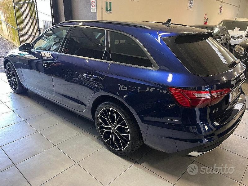 Begagnad Audi A4 Business 150 HK (110 kW) 2021 Blå Kombi