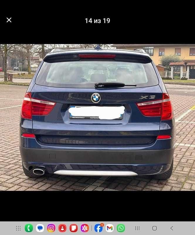 Usata BMW X3 184 CV (135 kW) 2013 Blu SUV