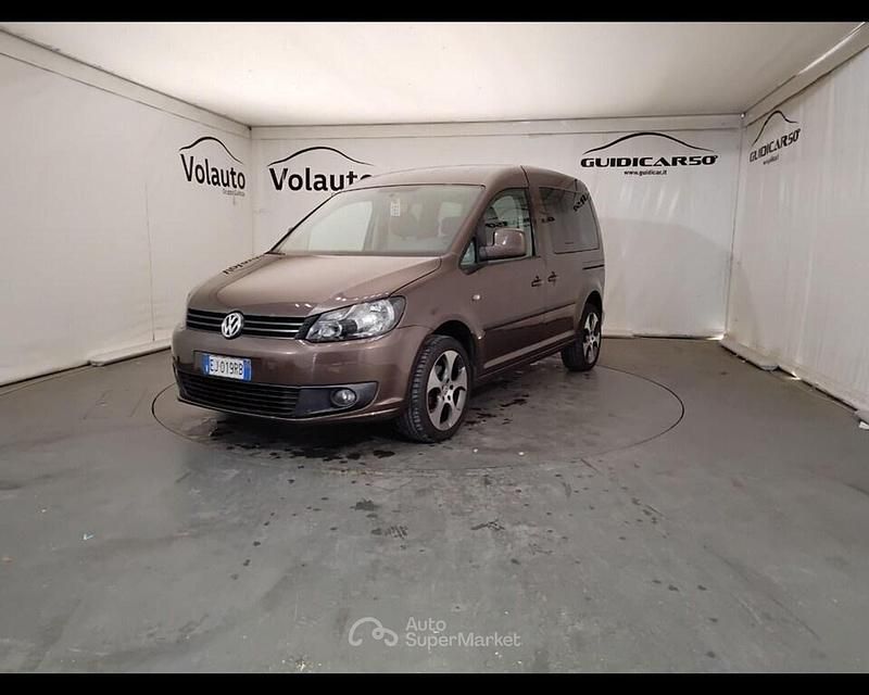Usata VW Caddy Trendline 109 CV (80 kW) 2011 Marrone Monovolume