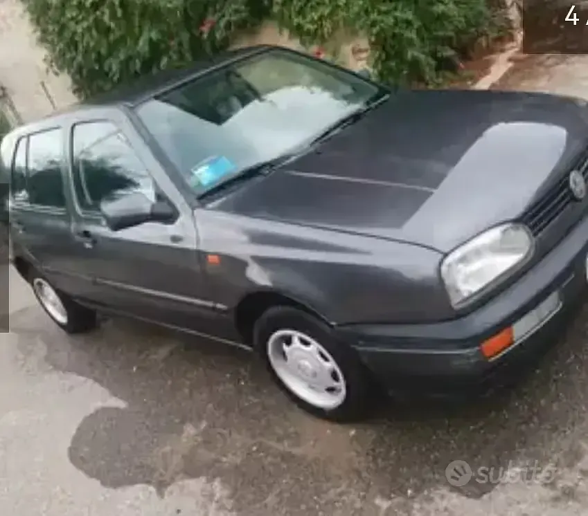 Usata VW Golf III 60 CV (44 kW) 1992 Grigio Utilitaria