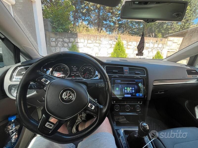 Usata VW Golf VII 150 CV (110 kW) 2013 Bianco Utilitaria