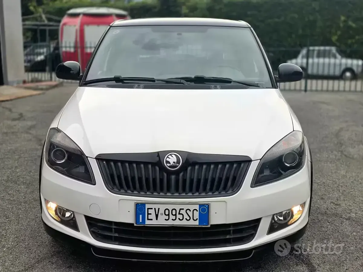 Usata Skoda Fabia Monte Carlo 75 CV (55 kW) 2014 Bianco Berlina