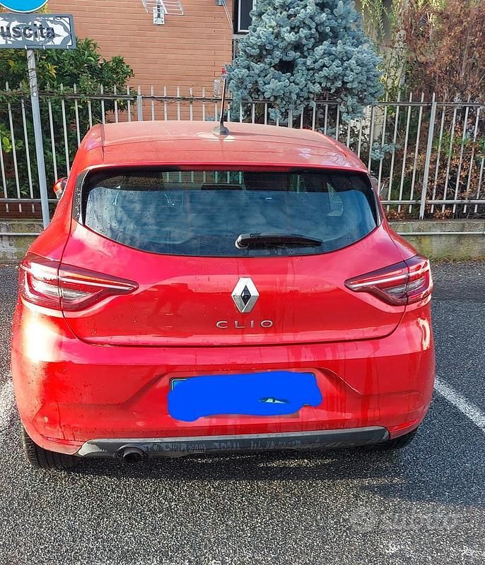 Usata Renault Clio V Intens 101 CV (74 kW) 2020 Rosso Utilitaria