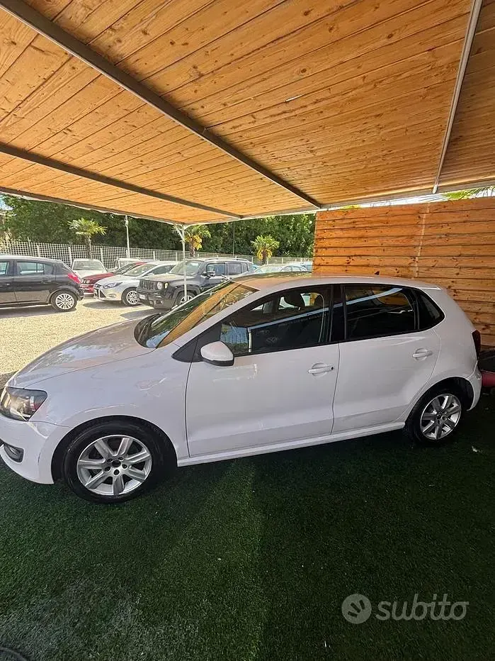 Usata VW Polo Highline 105 CV (77 kW) 2011 Bianco Utilitaria