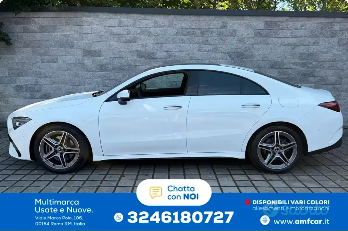 Usata Mercedes CLA200 Premium Plus 421 CV (309 kW) 2025 Bianco Station wagon