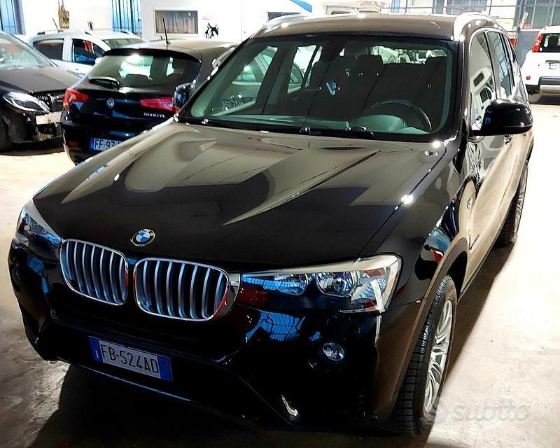 Usata BMW X3 190 CV (139 kW) 2015 Nero SUV