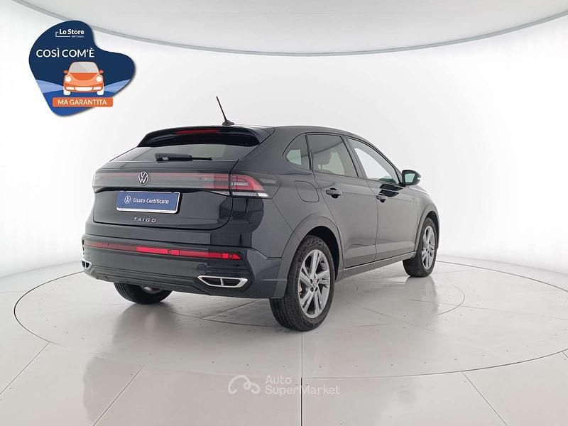 Usata VW Taigo R-line 116 CV (85 kW) 2024 Deep black perlato SUV