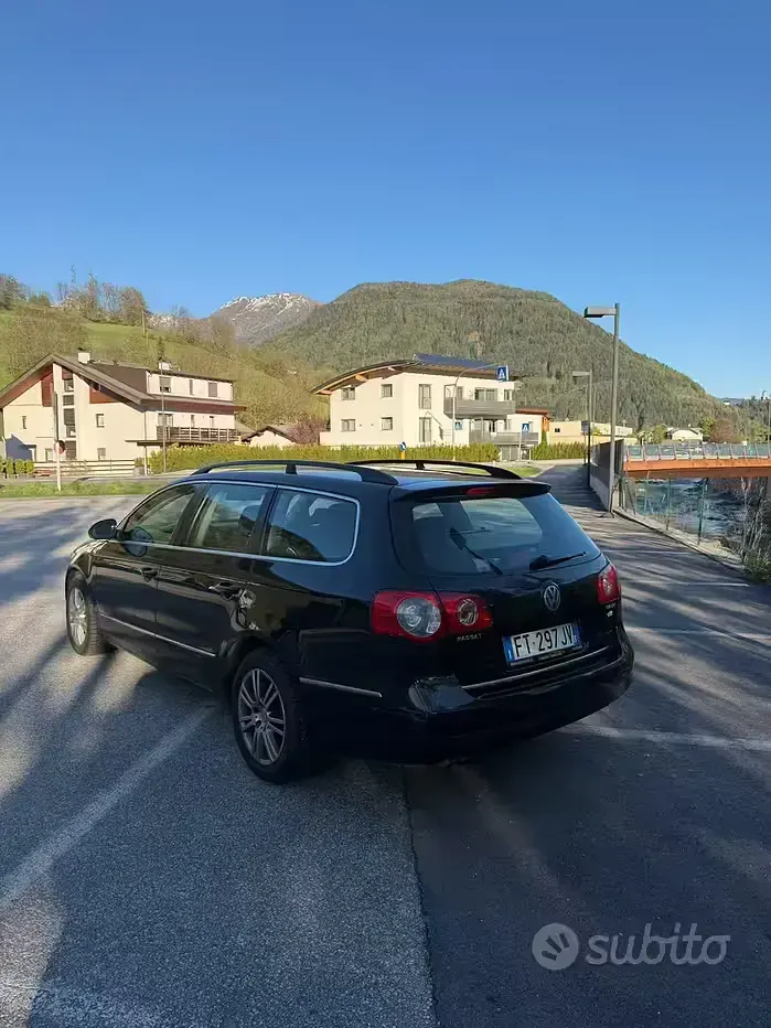 Usata VW Passat 140 CV (102 kW) 2007 Nero Station wagon