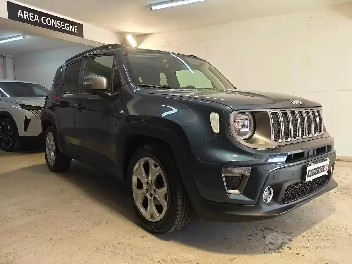 Usata Jeep Renegade Limited 120 CV (88 kW) 2020 Blu SUV