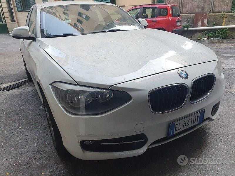 Usata BMW 118 M Sport 143 CV (105 kW) 2012 Bianco Utilitaria