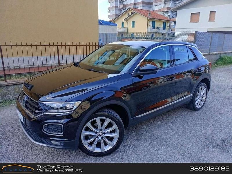 Usata VW T-Roc Advance 116 CV (85 kW) 2019 Nero SUV