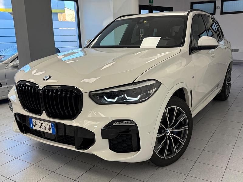 Usata BMW X5 M Sport 286 CV (210 kW) 2021 Bianco SUV